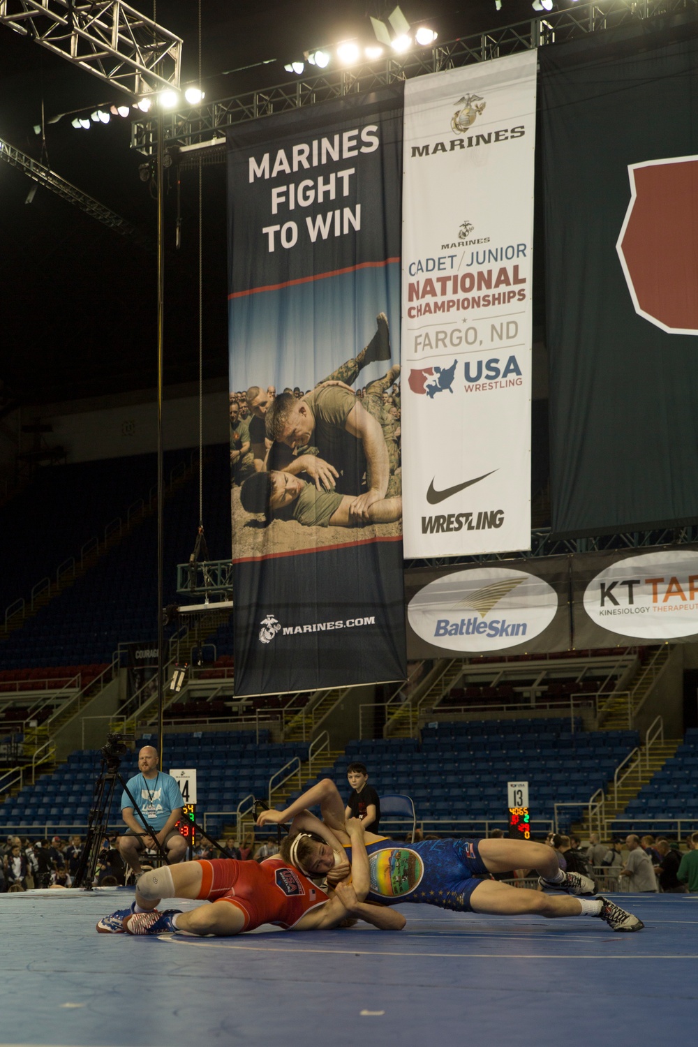 Top wrestlers compete in USMC Cadet, Junior National Championship