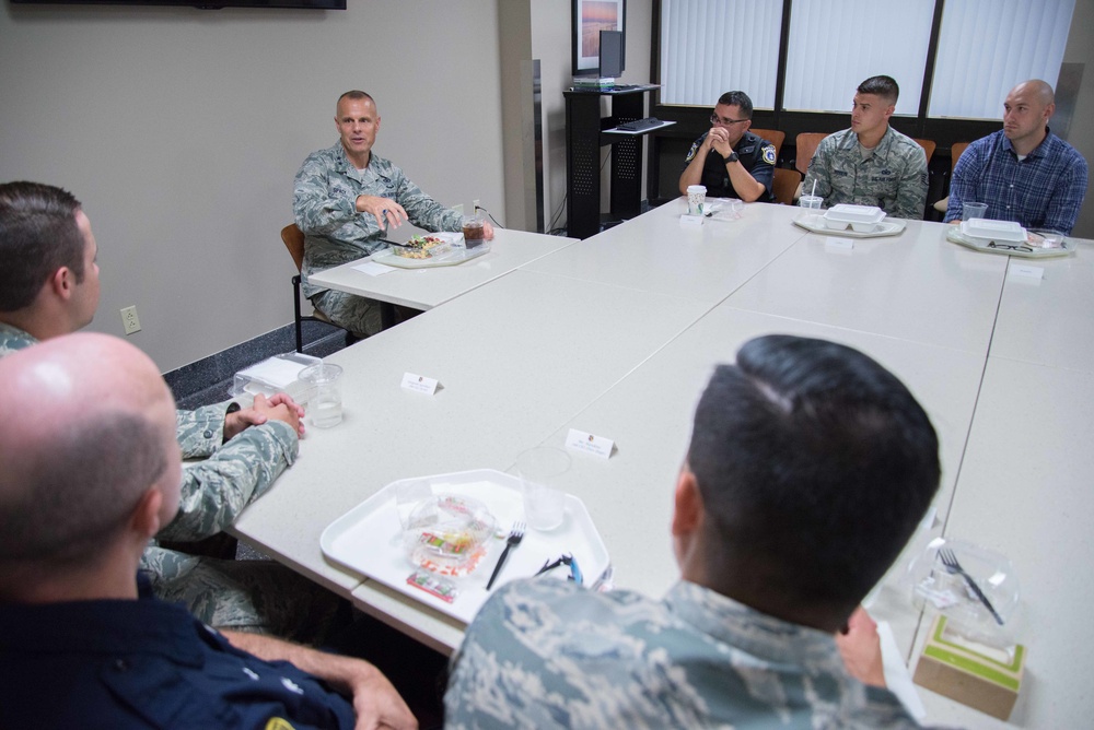 AFIMSC commander visits Wright-Patt