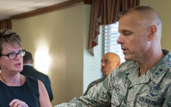 AFIMSC commander visits Wright-Patt