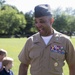 The Basic School Change of Command, Col. Clingan to Col. Everly