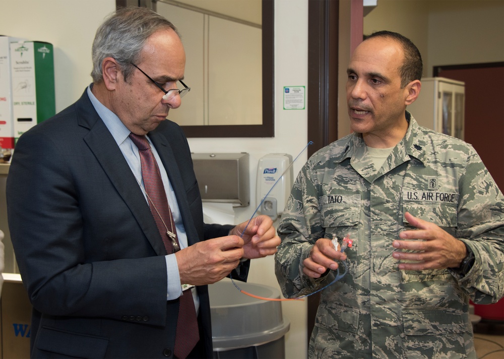 Chief Scientist Visits Travis