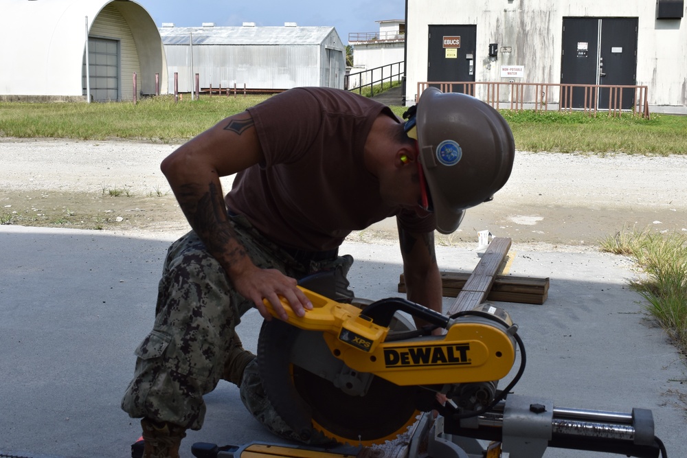 Naval Mobile Construction Battalion (NMCB) 11 Construction Civic Action Detail Marshall Islands July 6th 2018