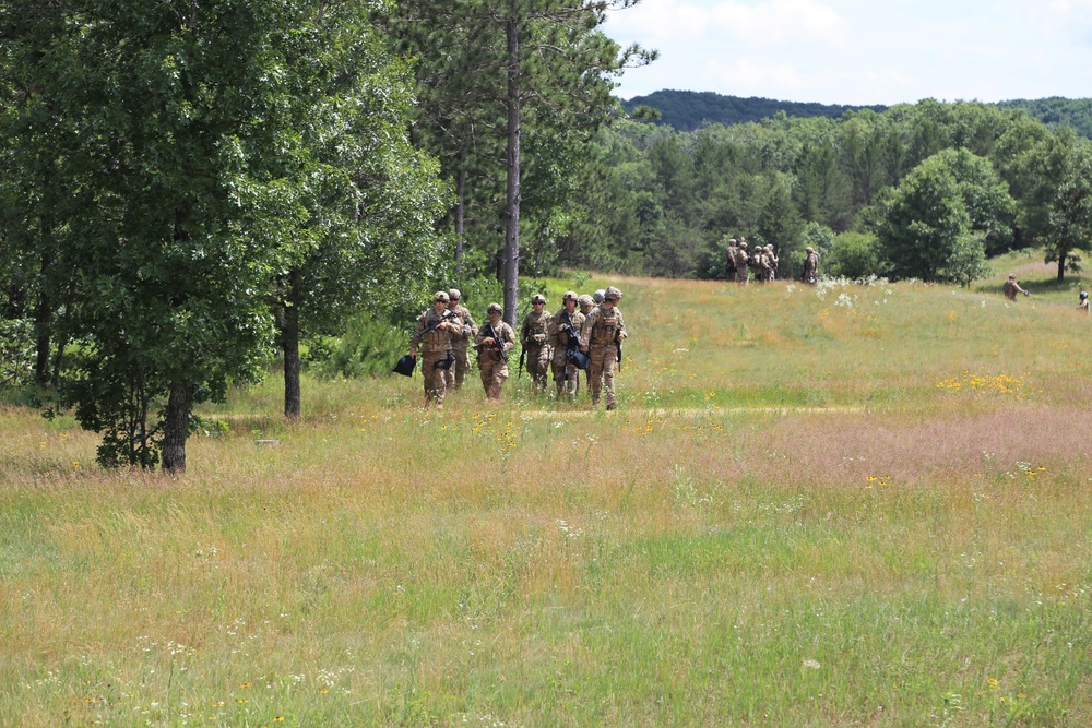 Field Training Ops for Exercise Audacious Warrior 2018 at Fort McCoy