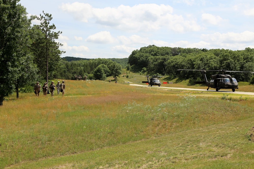Field Training Ops for Exercise Audacious Warrior 2018 at Fort McCoy