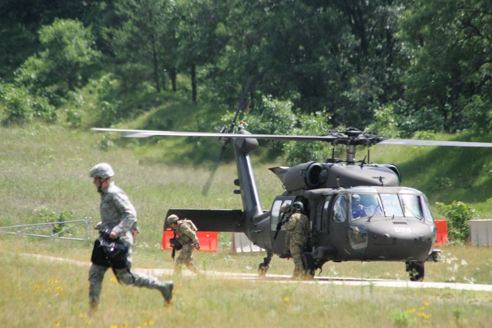 Field Training Ops for Exercise Audacious Warrior 2018 at Fort McCoy