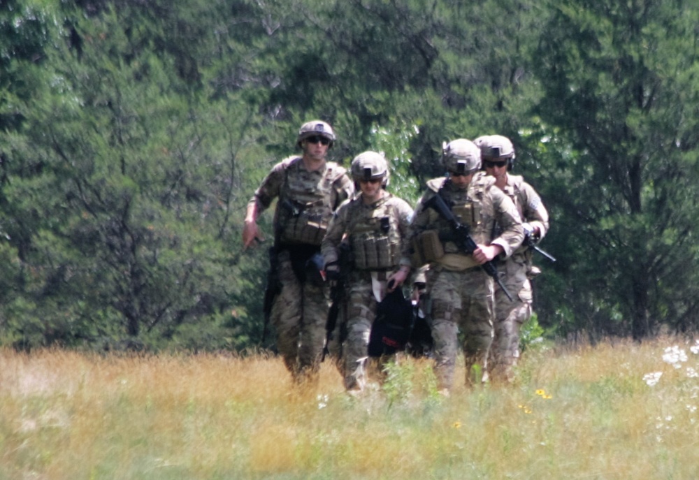 Field Training Ops for Exercise Audacious Warrior 2018 at Fort McCoy