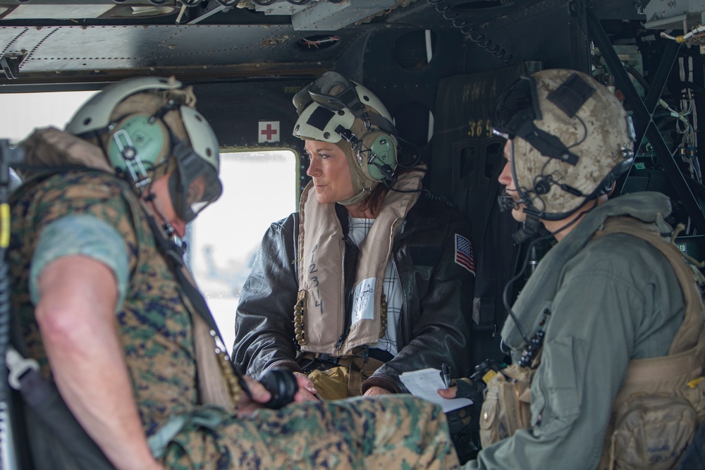 Assistant Secretary of the Navy visits Camp Pendleton