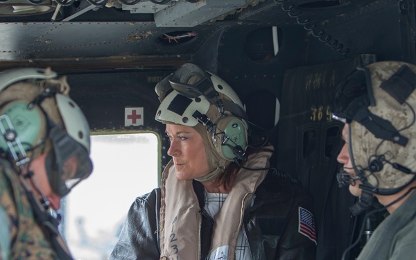 Assistant Secretary of the Navy visits Camp Pendleton