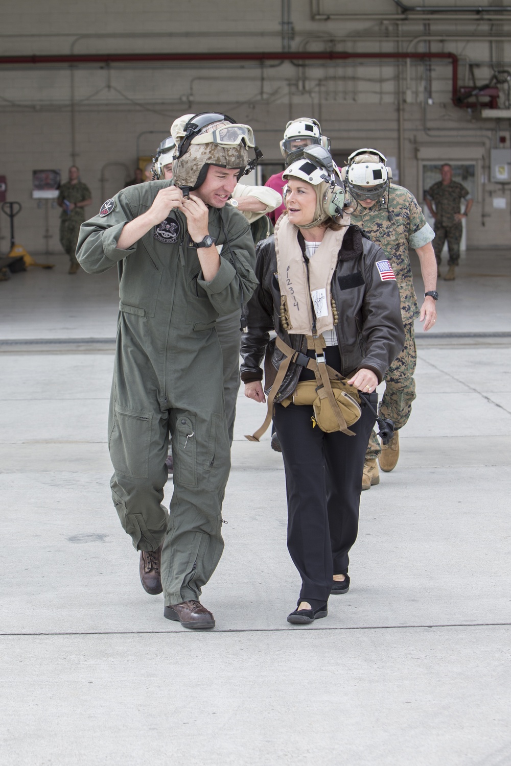 Assistant Secretary of the Navy visits Camp Pendleton