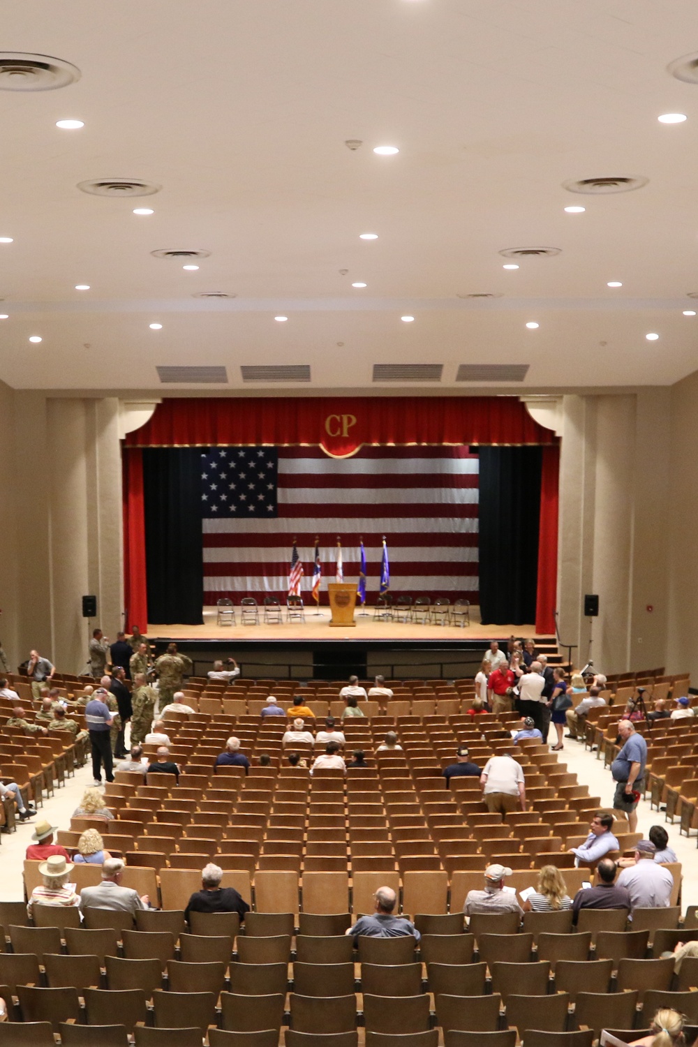 Historic auditorium at Camp Perry reopens during national shooting competition