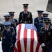 Former Gov. Robert Ray returns to the capitol one last time with the help of the Iowa National Guard