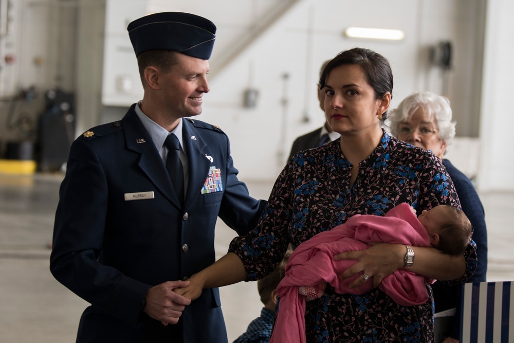 703d Aircraft Maintenance Squadron Change of Command Ceremony