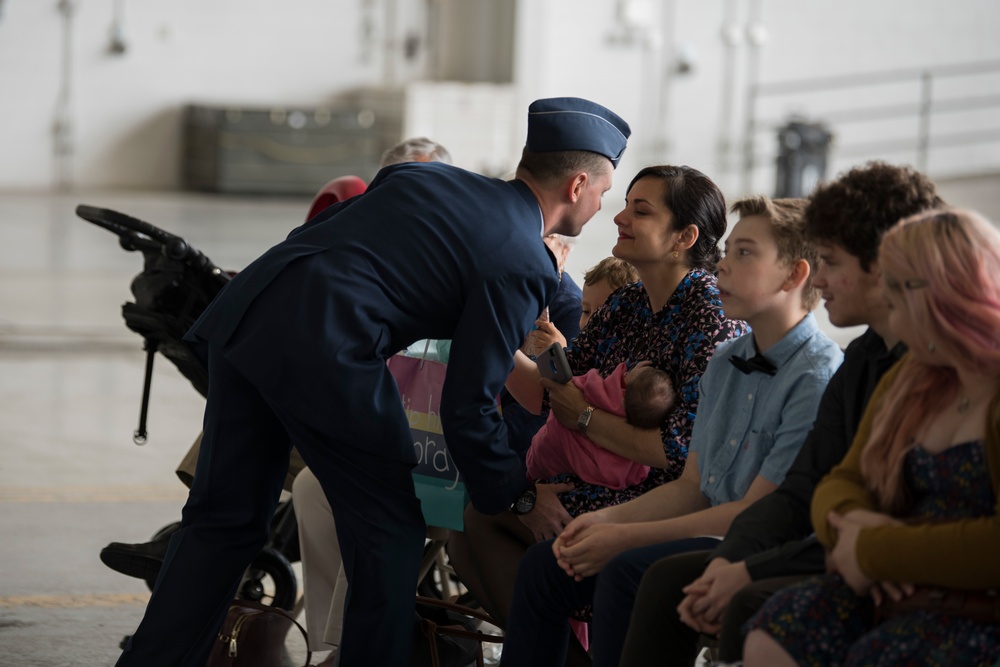 703d Aircraft Maintenance Squadron Change of Command Ceremony