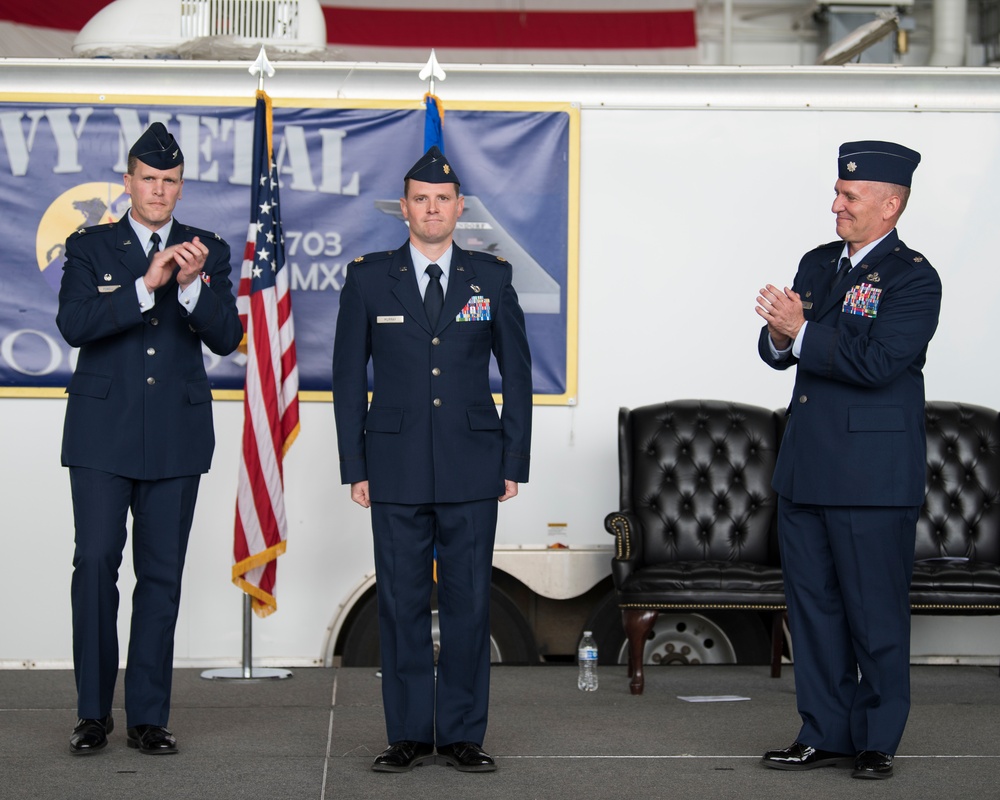 703d Aircraft Maintenance Squadron Change of Command Ceremony