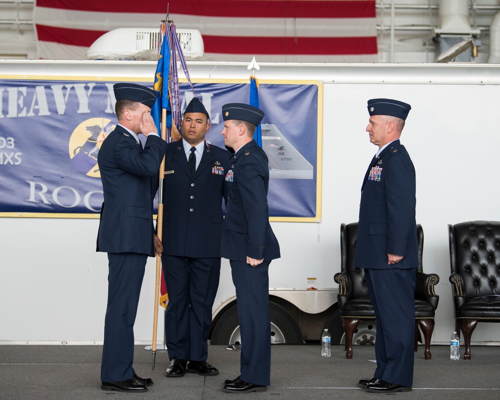 703d Aircraft Maintenance Squadron Change of Command Ceremony