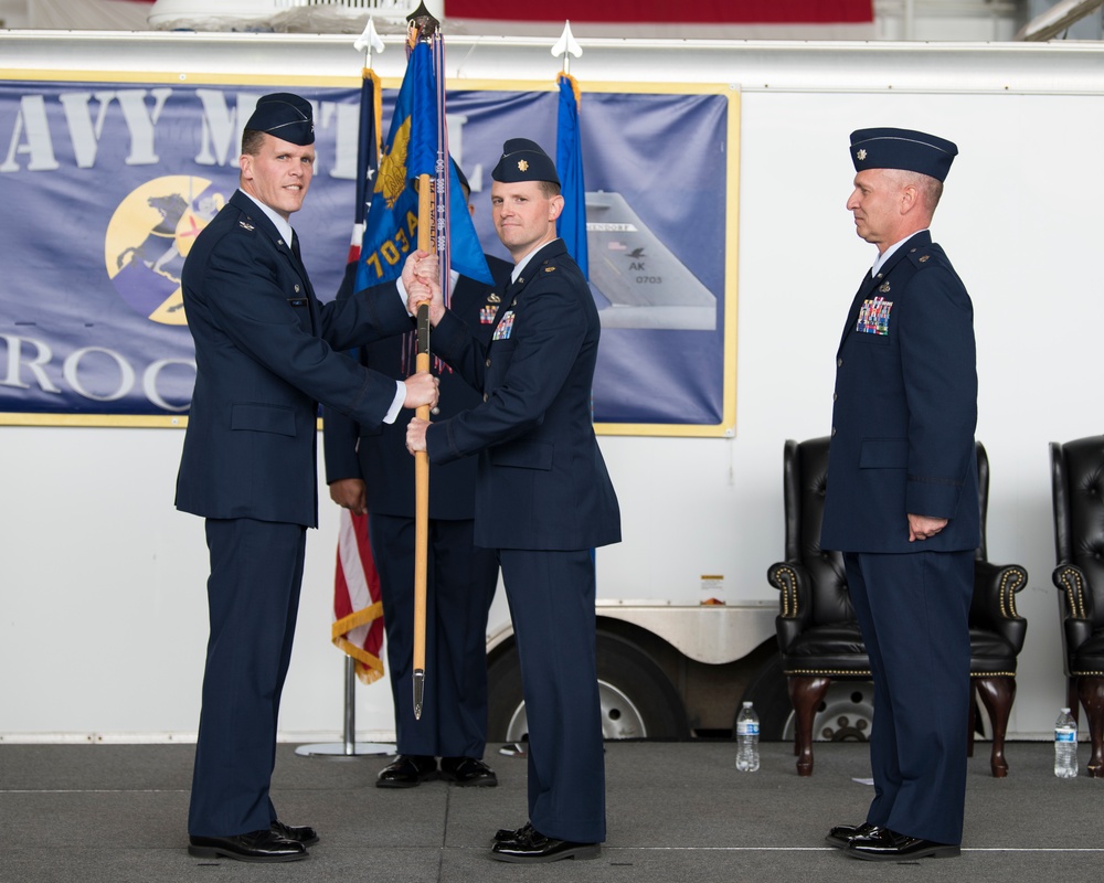 703d Aircraft Maintenance Squadron Change of Command Ceremony