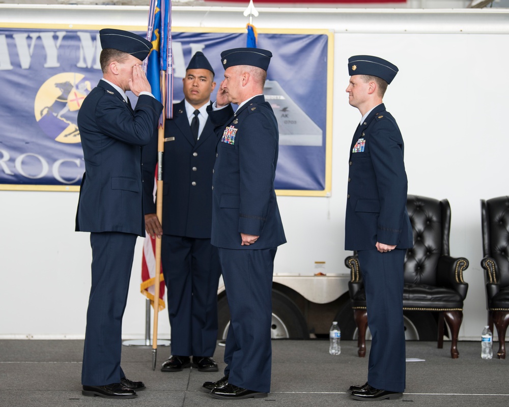 703d Aircraft Maintenance Squadron Change of Command Ceremony