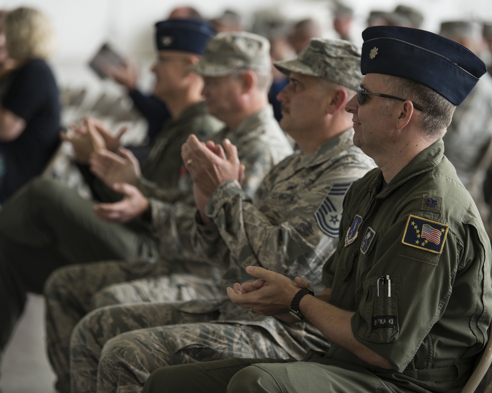 703d Aircraft Maintenance Squadron Change of Command Ceremony