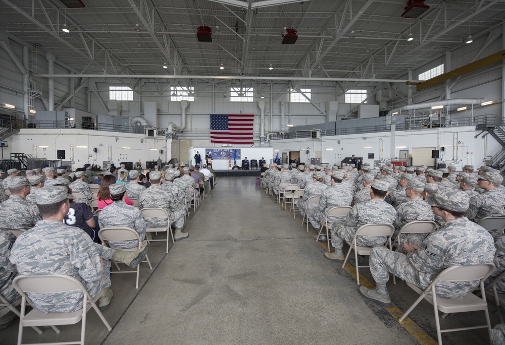 703d Aircraft Maintenance Squadron Change of Command Ceremony