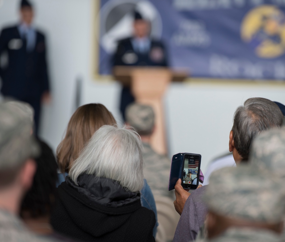 703d Aircraft Maintenance Squadron Change of Command Ceremony