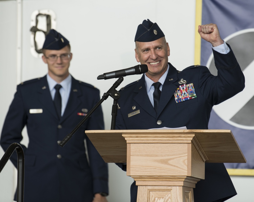 703d Aircraft Maintenance Squadron Change of Command Ceremony