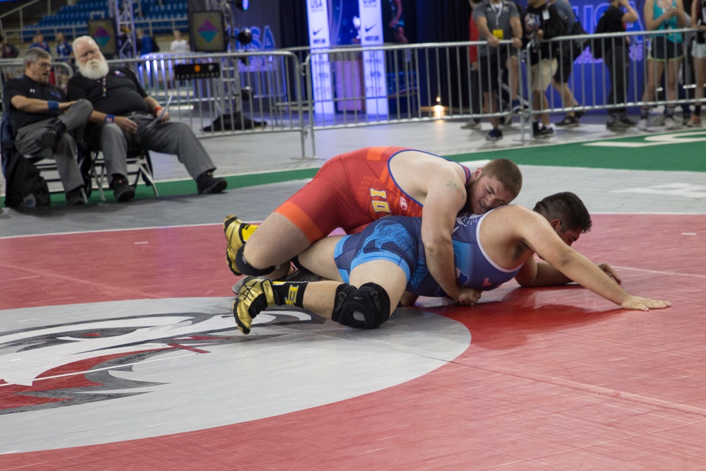 Wrestlers compete to win USMC Cadet, Junior National Championship