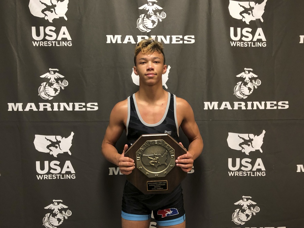 Omaha, Nebraska native wins Cadet Male Freestyle Finals for 113lbs