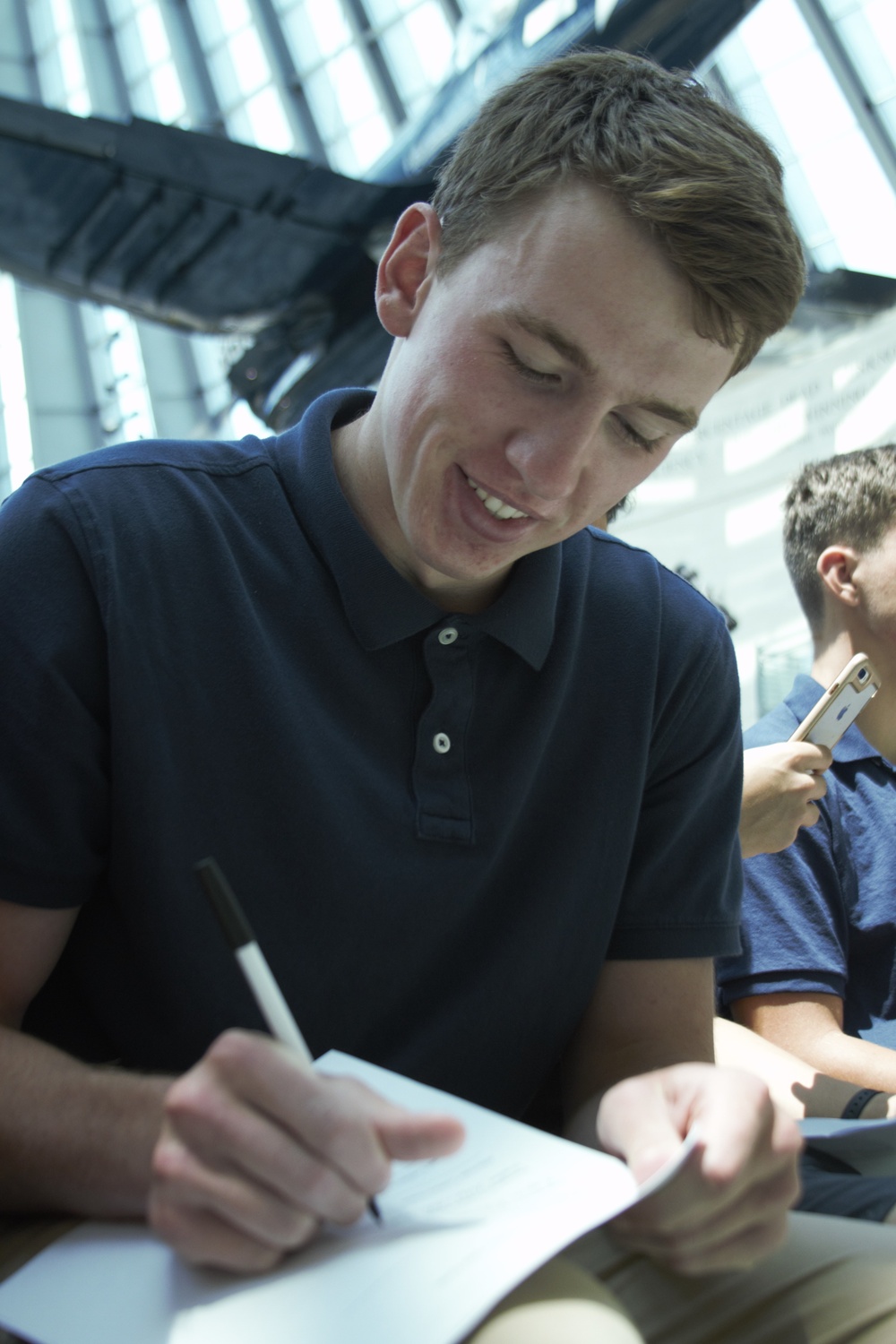 Top-performing high school students arrive to Marines' annual Summer Leadership, Character Development Academy