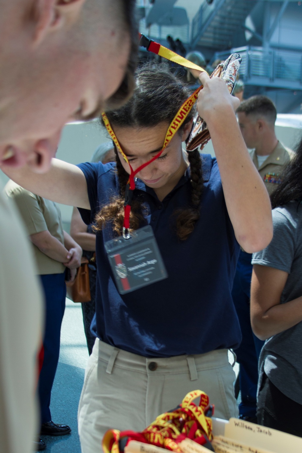 Students develop leadership at Marine summer academy