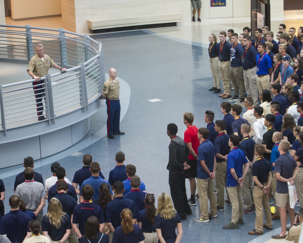 Top-performing high school students welcomed to 2018 SLCDA