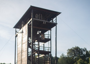 Cadets rappel into the future under the guidance of U.S. Army Reserve NCOs