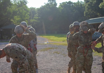 Cadets rappel into the future under the guidance of U.S. Army Reserve NCOs