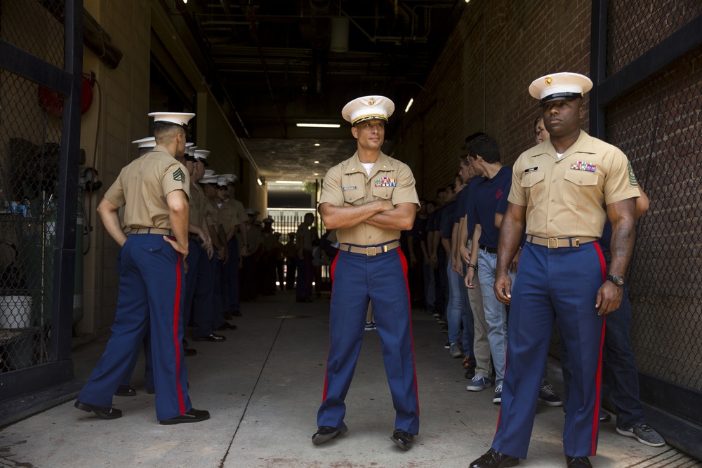 marines at San Diego Padres Game