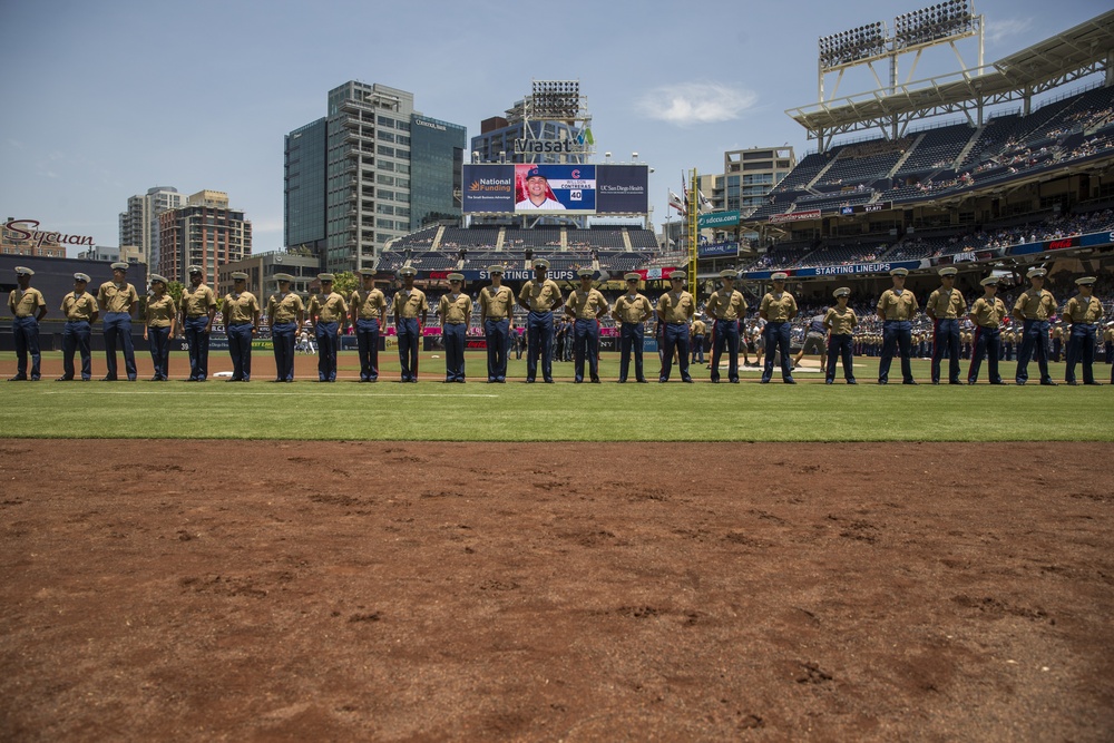 Marines at San Diego Padres Game
