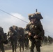 Chilean, Philippine and U.S. Marines hike on Island of Hawaii during RIMPAC