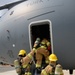 Fire fighter exercise 424th Air base Squadron Turkish Airbus A 400M