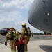 Fire fighter exercise 424th Air base Squadron Turkish Airbus A 400M