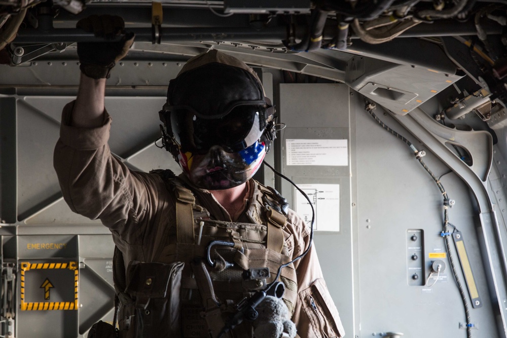 Ospreys conduct Reduced Visibility Landings