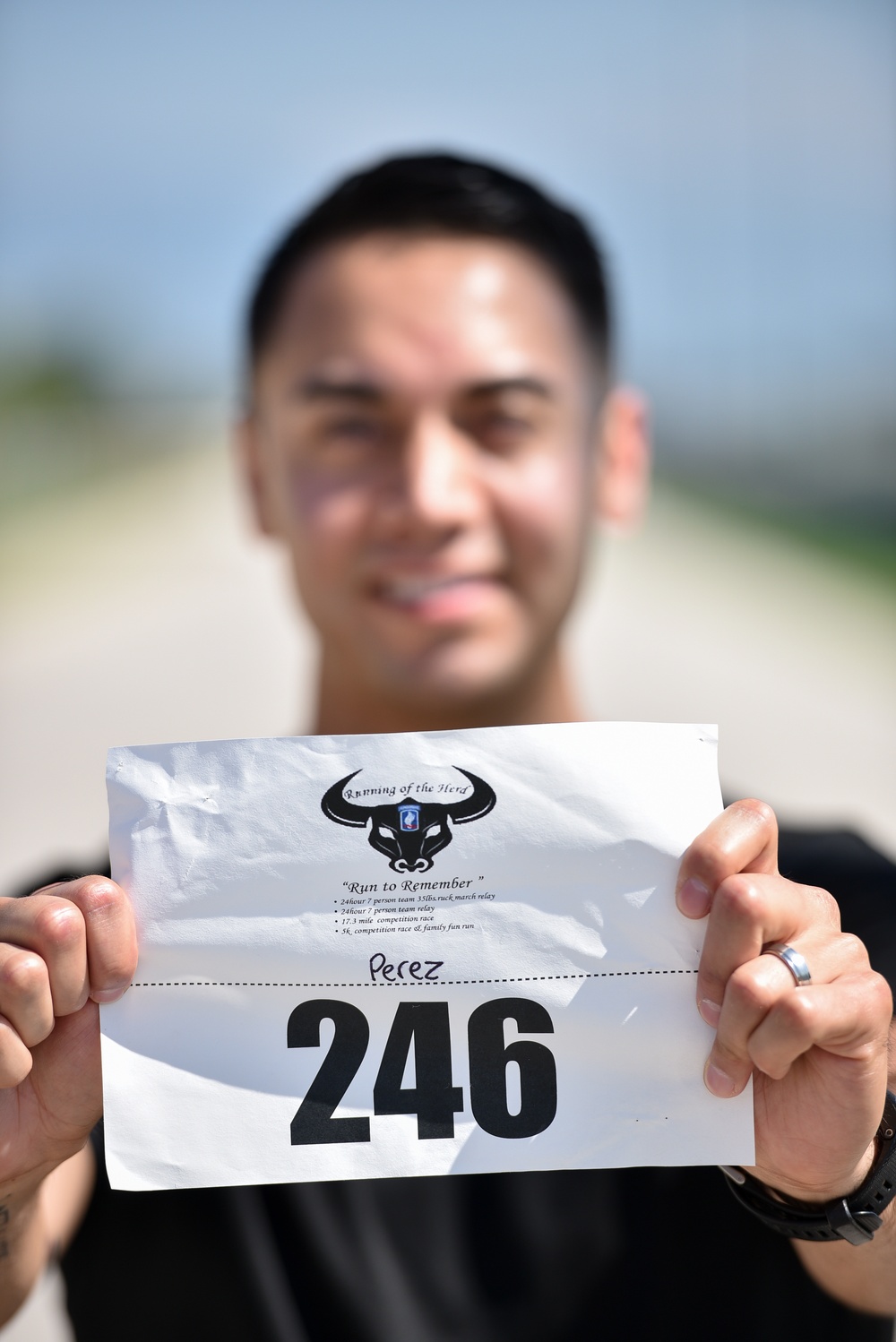 Running of the Herd 2018 - Sgt. Perez