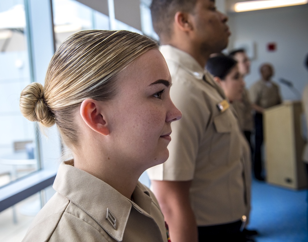 Belvoir Hospital Sailors Receive Meritorious Promotions