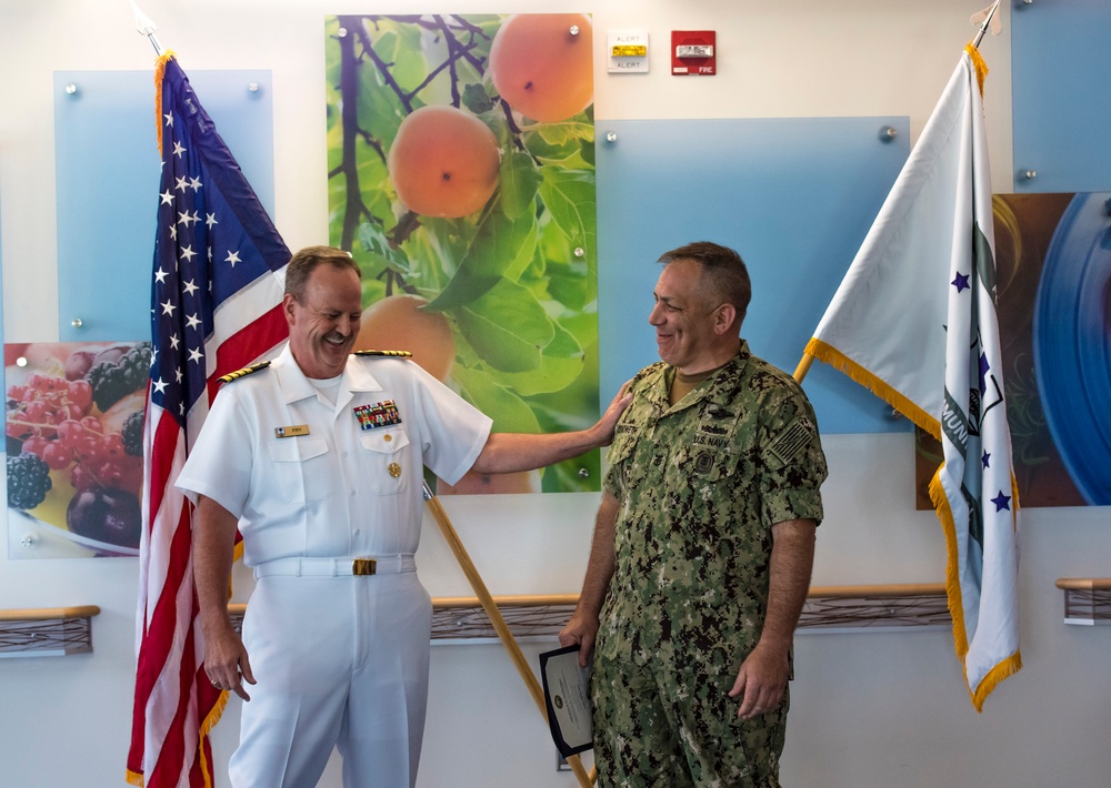 Belvoir Hospital Sailors Receive Meritorious Promotions