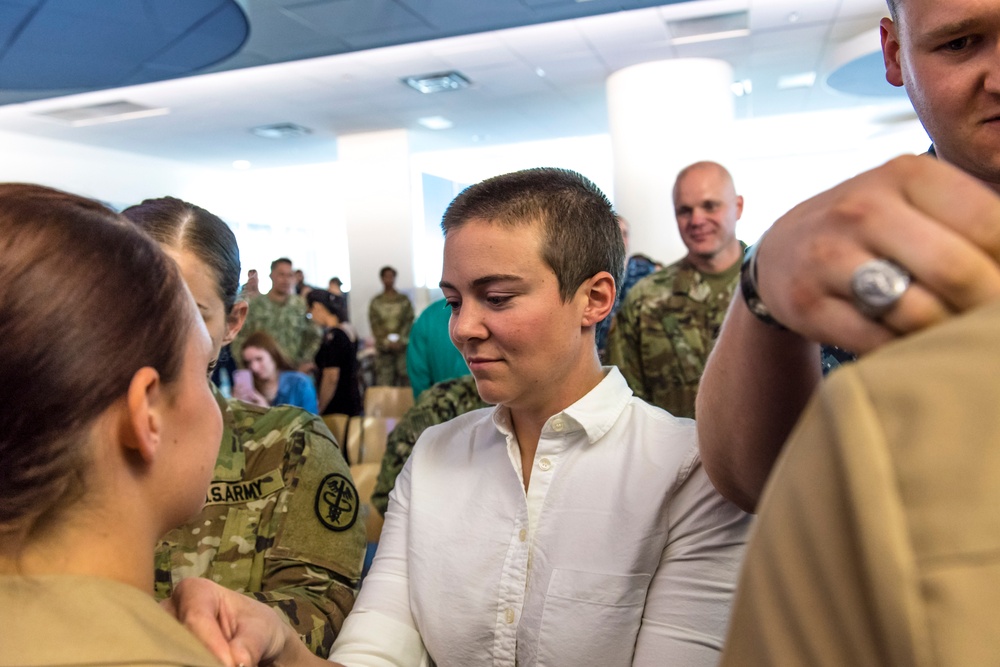 Belvoir Hospital Sailors Receive Meritorious Promotions