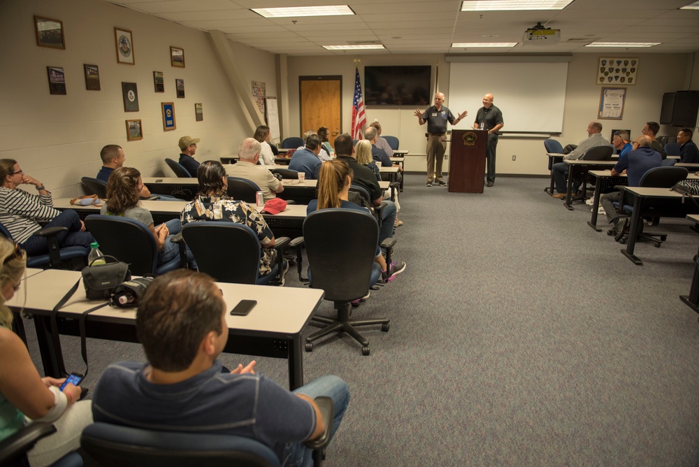 ESGR tours Joint Base Cape Cod