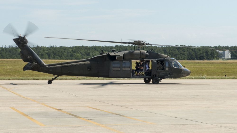 ESGR tours Joint Base Cape Cod