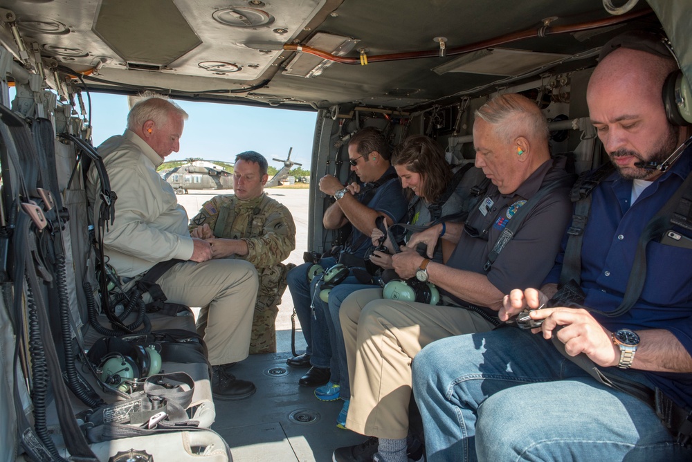 ESGR tours Joint Base Cape Cod