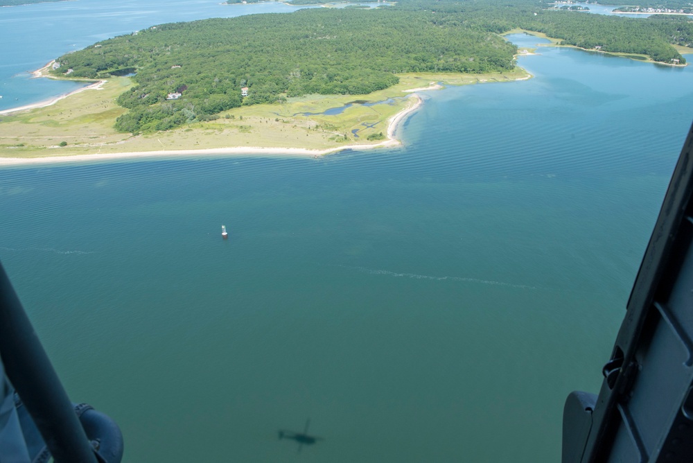 ESGR tours Joint Base Cape Cod