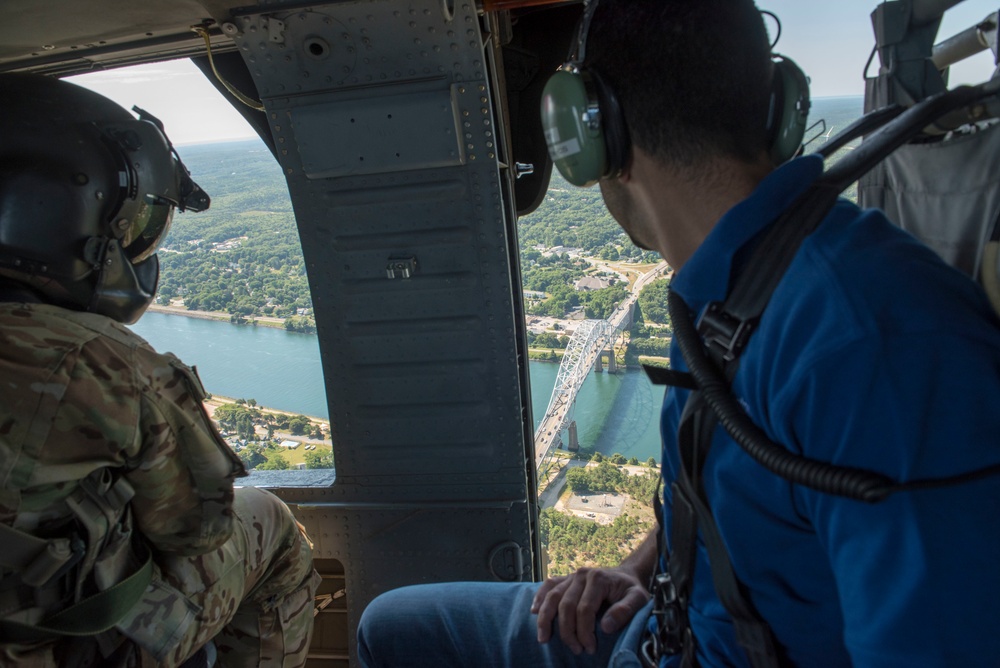 ESGR tours Joint Base Cape Cod