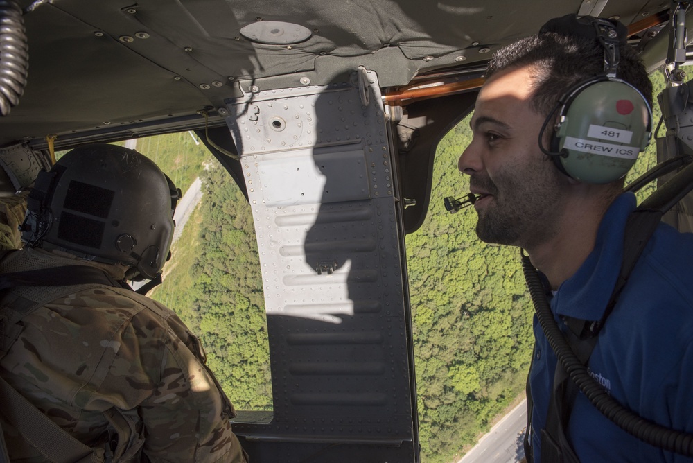 ESGR tours Joint Base Cape Cod