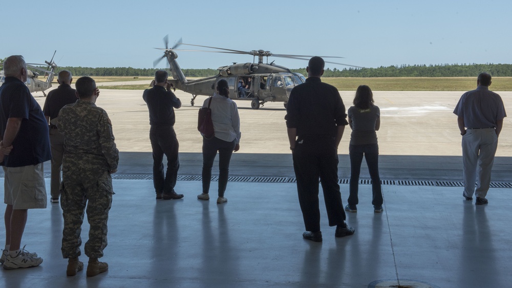 ESGR tours Joint Base Cape Cod