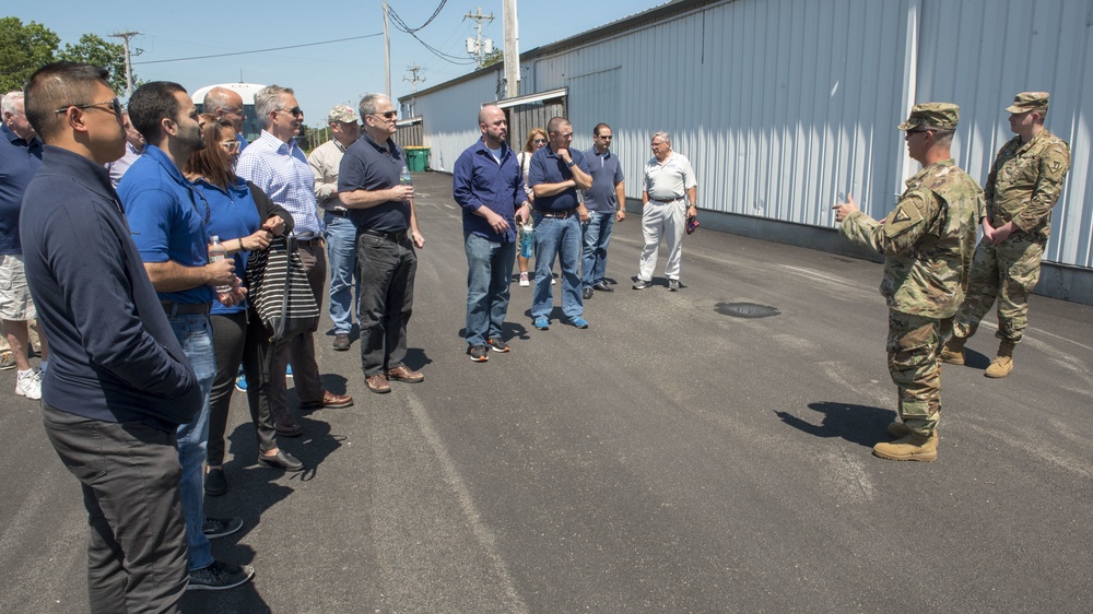 ESGR tours Joint Base Cape Cod